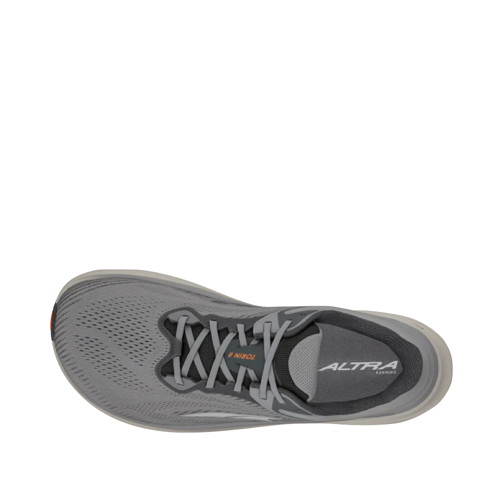 Top-down view of Altra Torin 8 Sneaker for men.