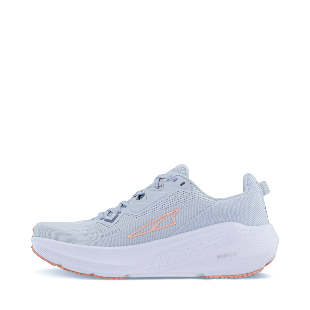 Side (left) view of Altra FWD VIA Sneaker for women.