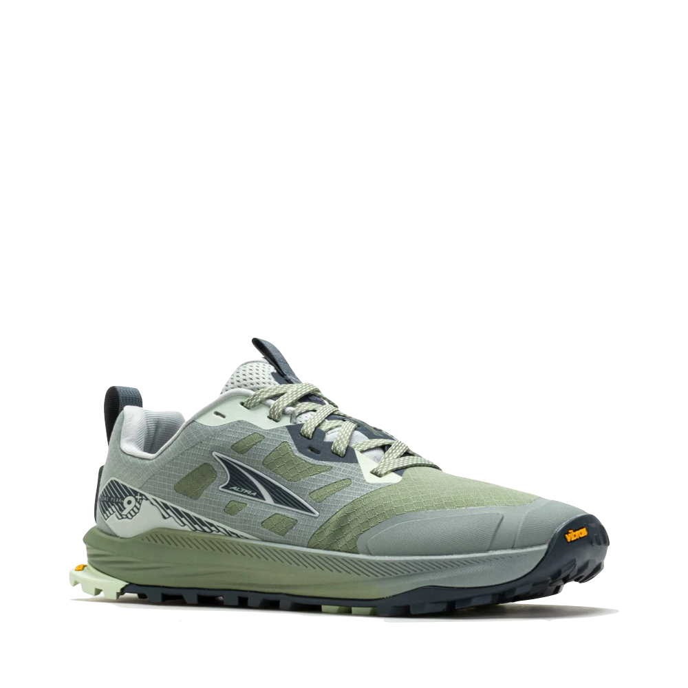 Mudguard and Toe view of Altra Lone Peak 9 Sneaker for women.