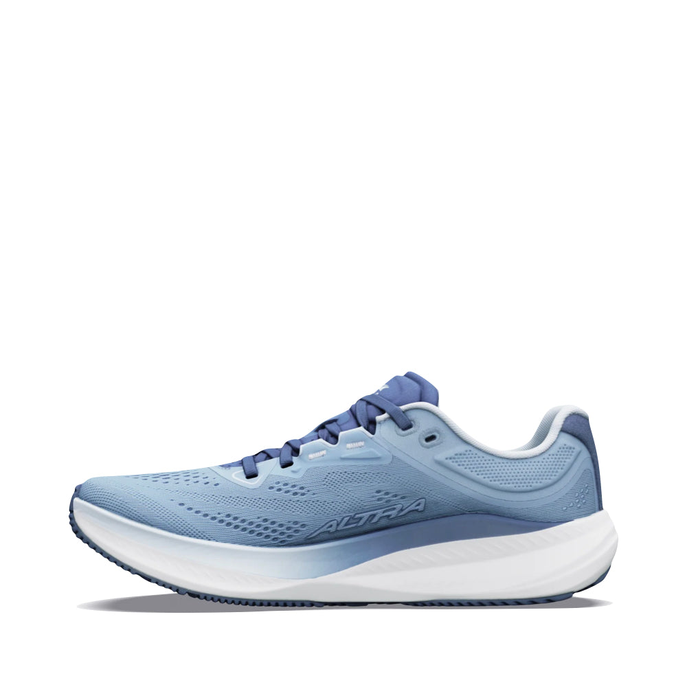 Side (left) view of Altra Torin 9 Sneaker for women.
