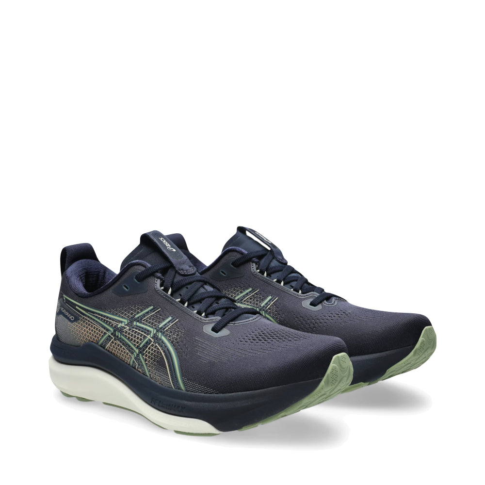 Mudguard and Toe view of Asics Gel-Kayano 33 Sneaker for men.
