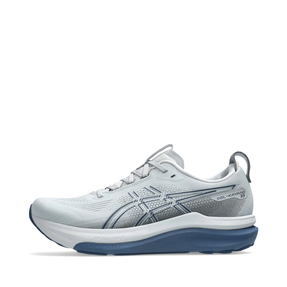 Side (left) view of Asics Gel Kayano 33 Sneaker for men.
