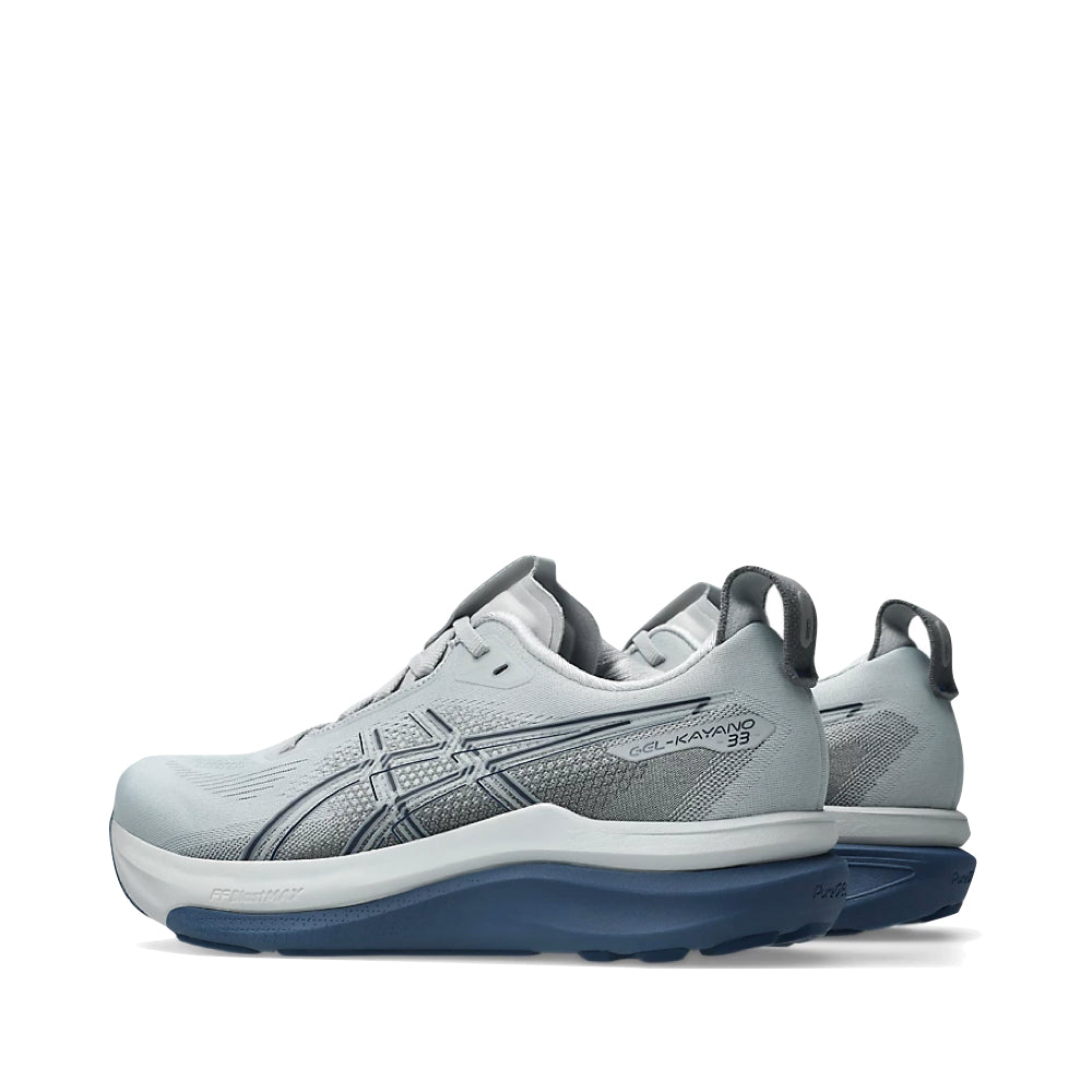 Heel view of Asics Gel Kayano 33 Sneaker for men.