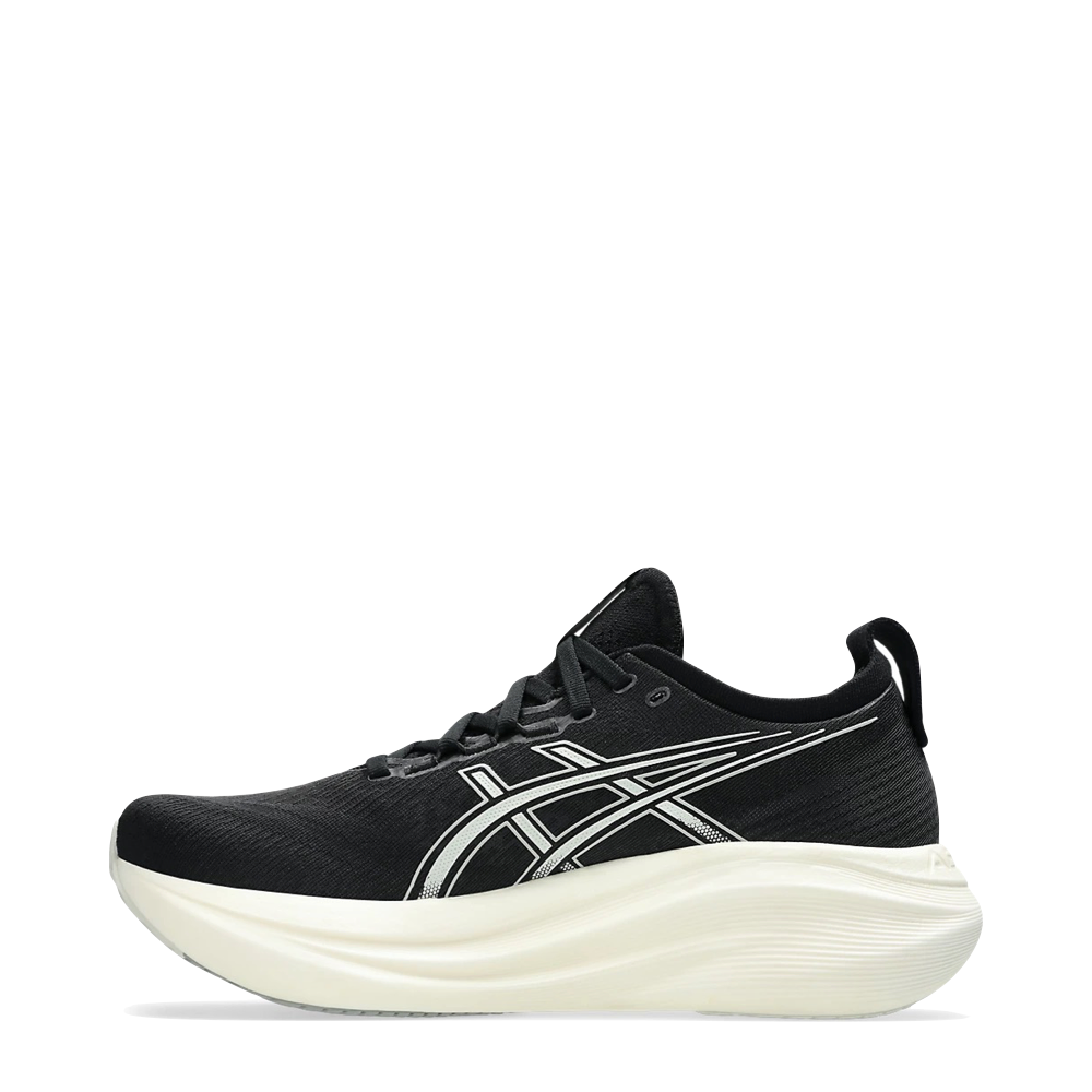 Side (left) view of Asics Gel-Nimbus 27 Sneaker for men.