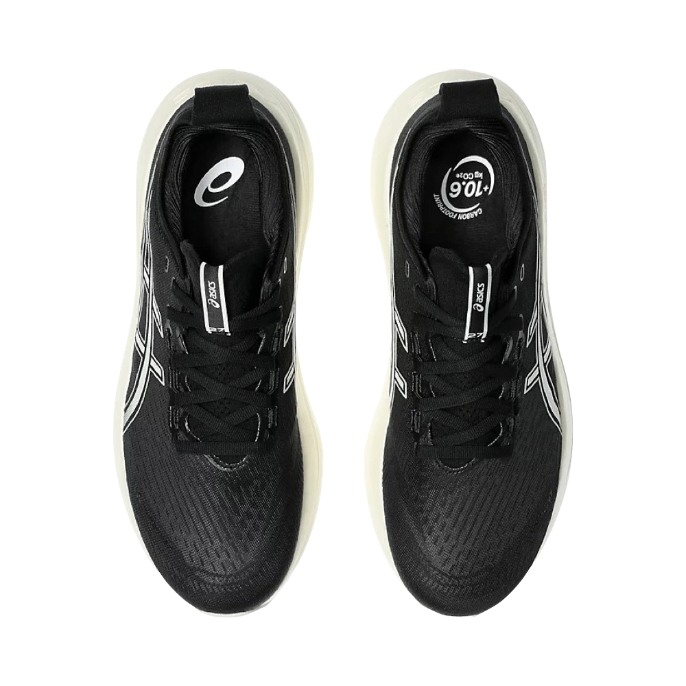 Top-down view of Asics Gel-Nimbus 27 Sneaker for men.