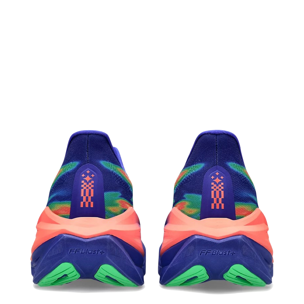 Back view of Asics Superblast 3 Sneaker for unisex.