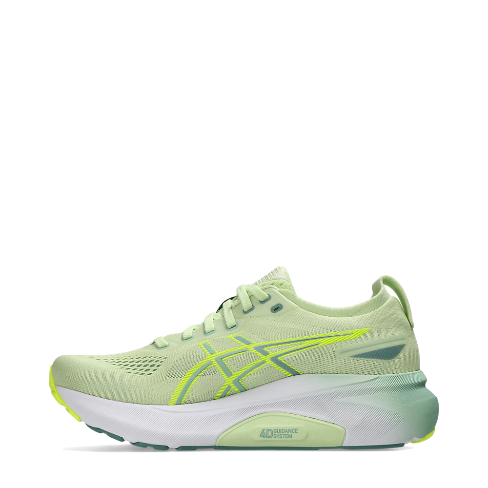 Side (left) view of Asics Gel-Kayano 31 Sneaker for women.