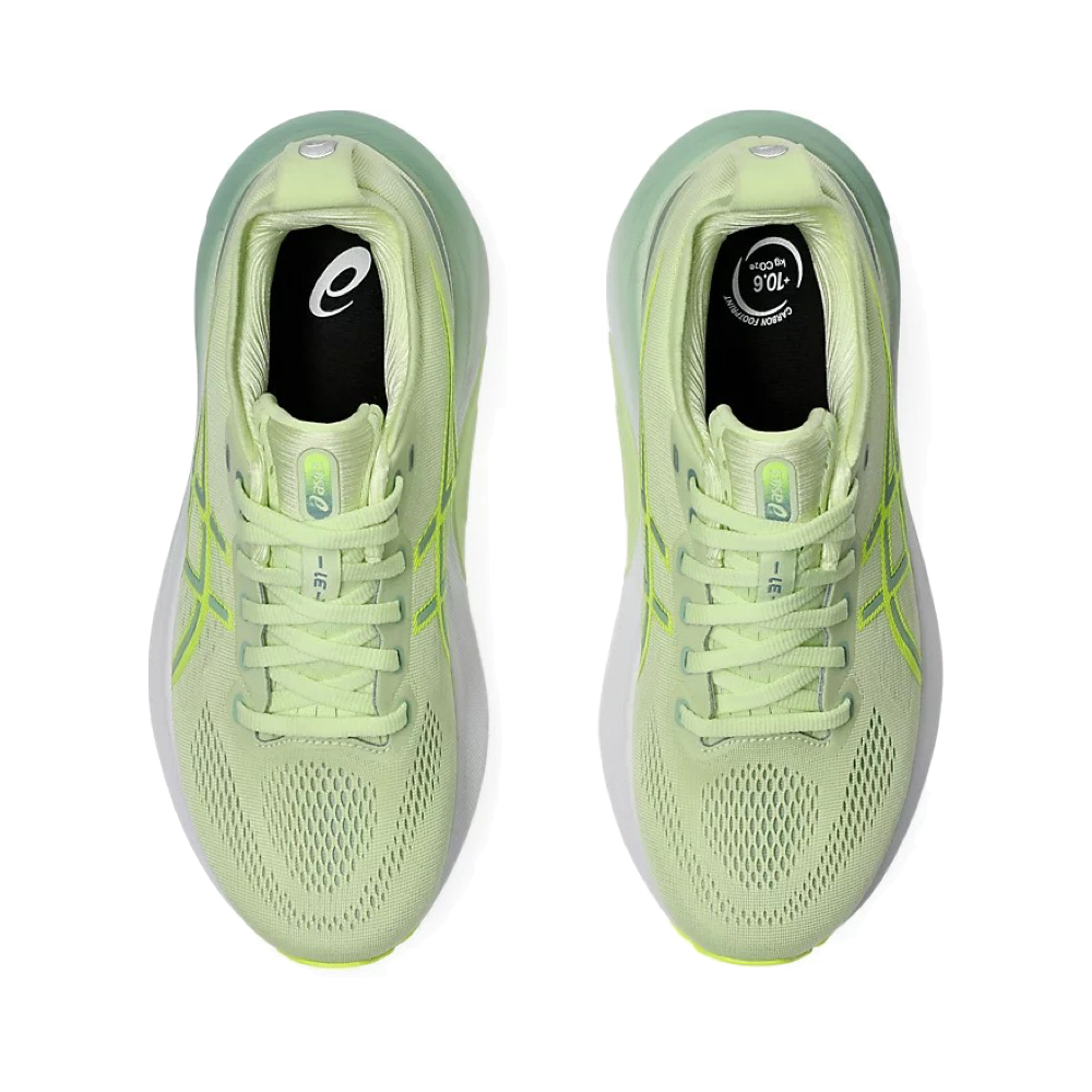 Top-down view of Asics Gel-Kayano 31 Sneaker for women.