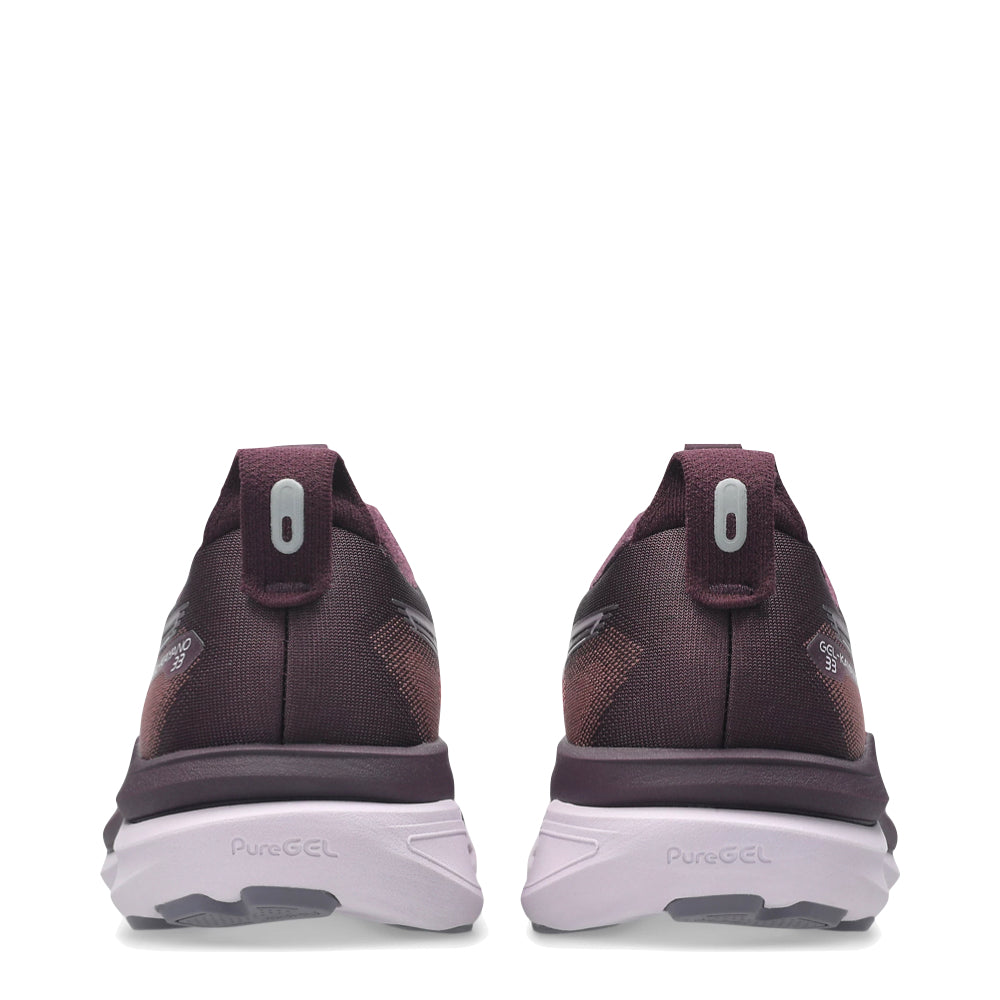 Back view of Asics Gel-Kayano 33 Sneaker for women.