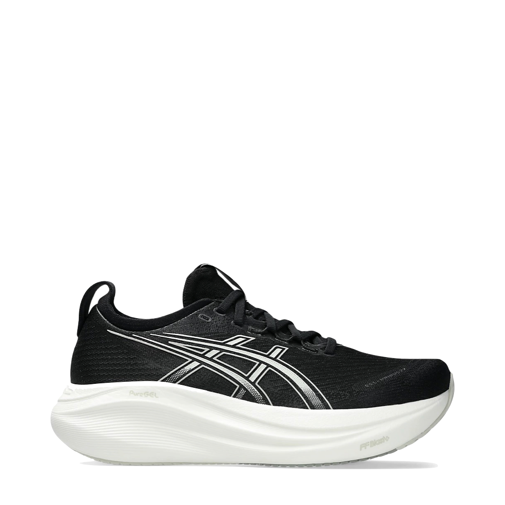 Side (right) view of Asics Gel Nimbus 27 Sneaker for women.