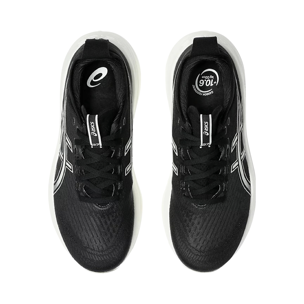 Top-down view of Asics Gel Nimbus 27 Sneaker for women.
