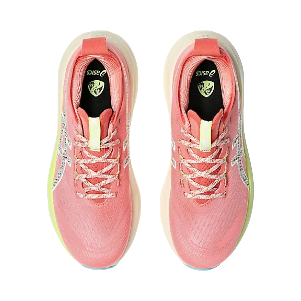 Top-down view of Asics Gel Nimbus 27 TR Sneaker for women.