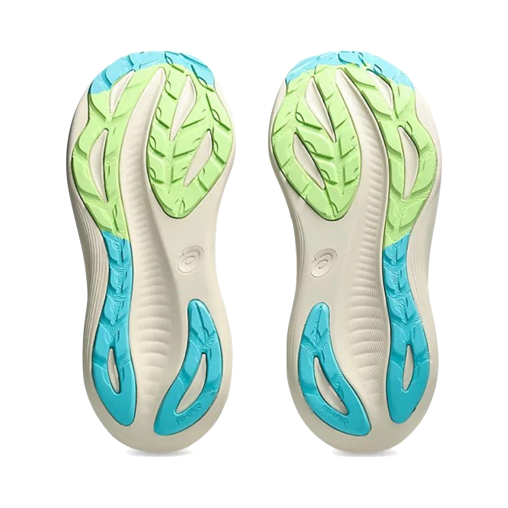Bottom view of Asics Gel Nimbus 27 TR Sneaker for women.