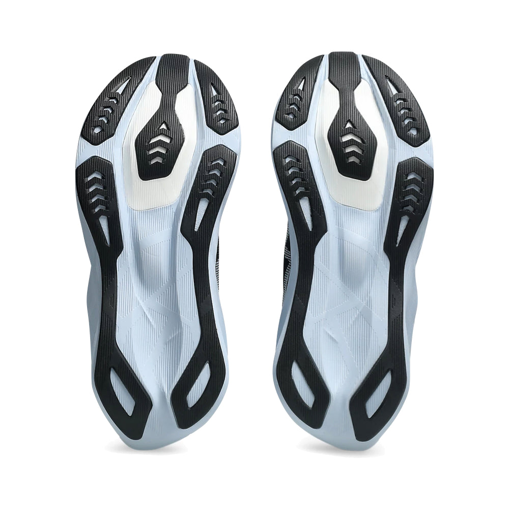 Bottom view of Asics Novablast 6 Sneaker for women.