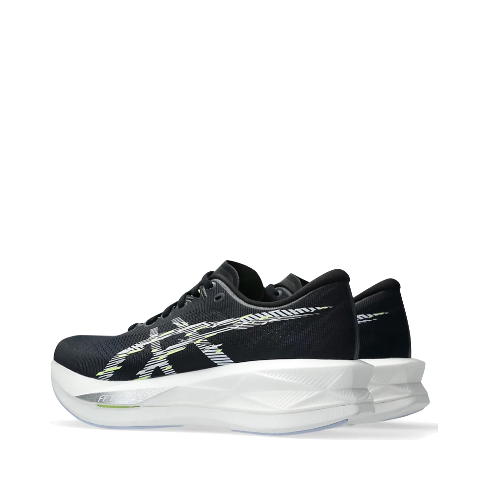 Side (left) view of Asics Sonicblast Sneaker for women.