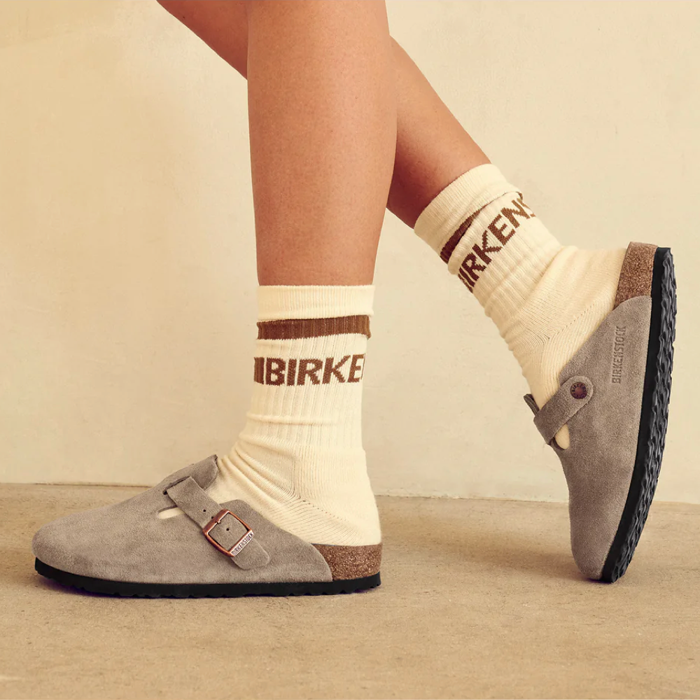 Model view of Birkenstock Cotton Tennis Sock.
