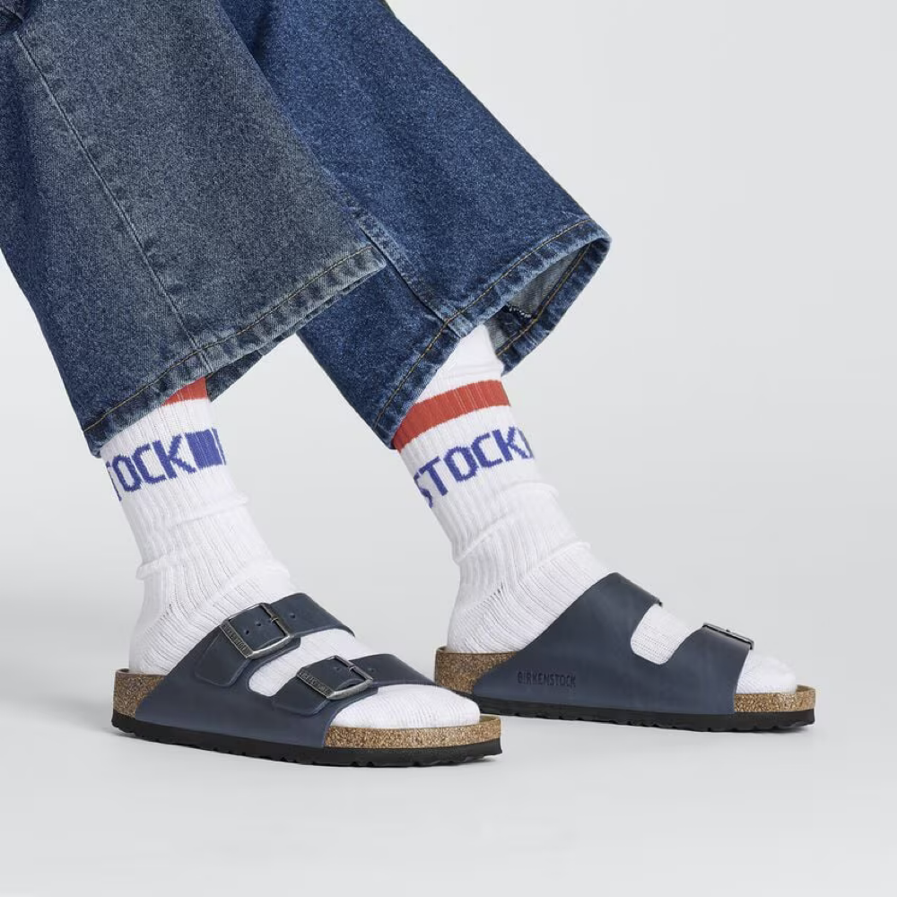 Model view of Birkenstock Cotton Tennis Socks.