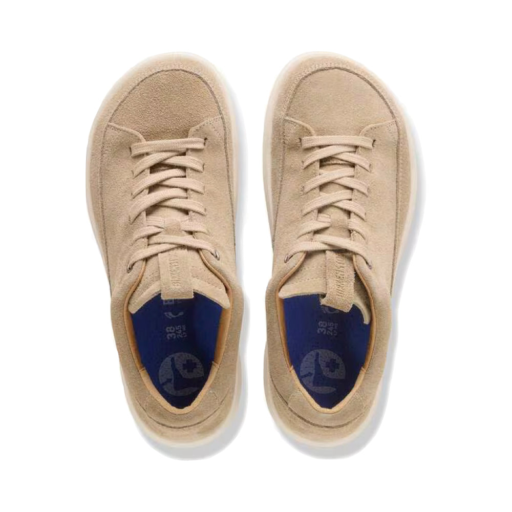 Top-down view of Birkenstock Melbourne Tie Sneaker for men.