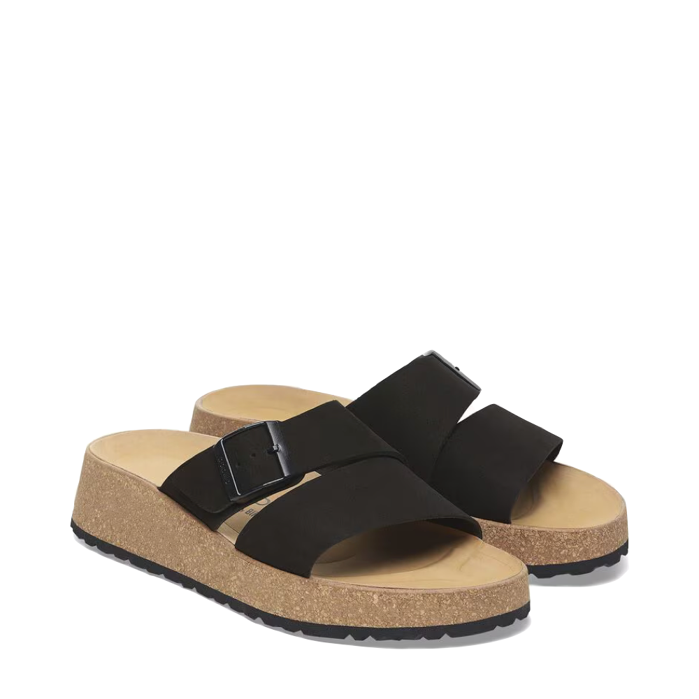 Toe view of Birkenstock Almina Slide Sandal for women.