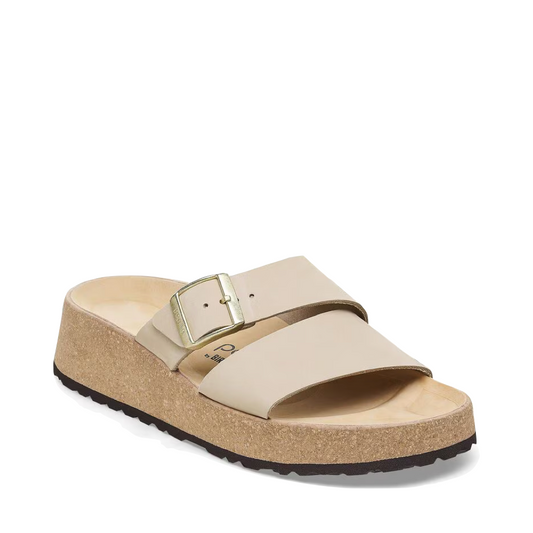 Toe view of Birkenstock Almina Slide Sandal for women.