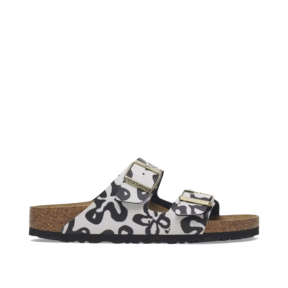Side (right) view of Birkenstock Arizona Birko-Flor Sandal for women. 
