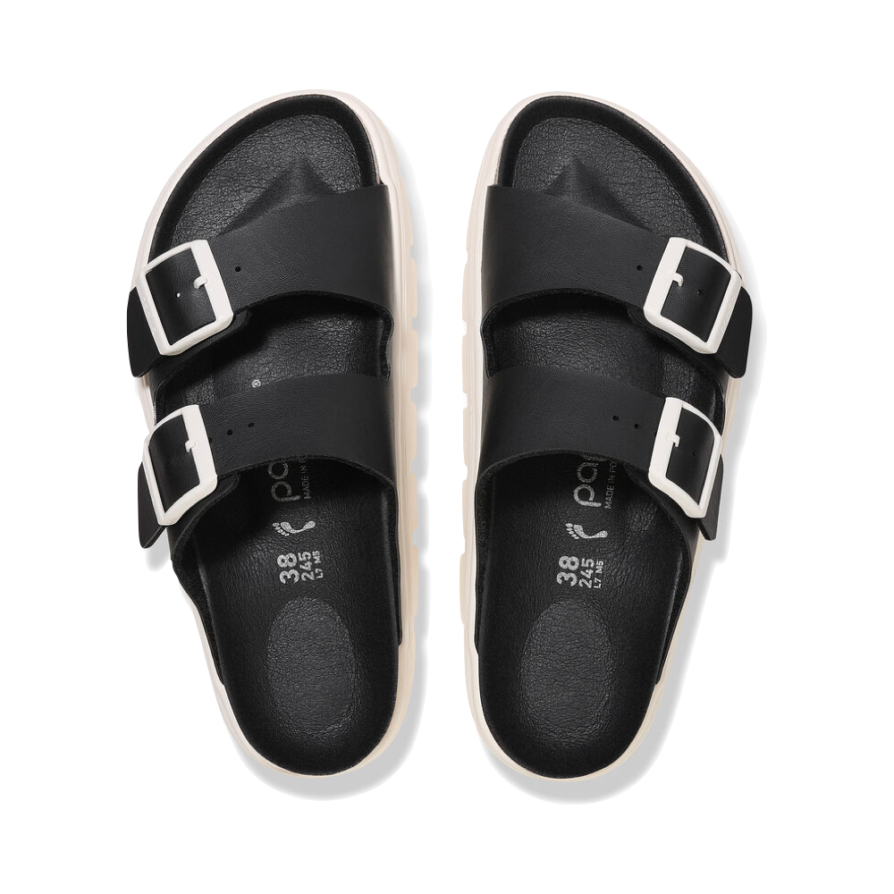 Top-down view of Birkenstock Arizona Chunky Sandal for women.