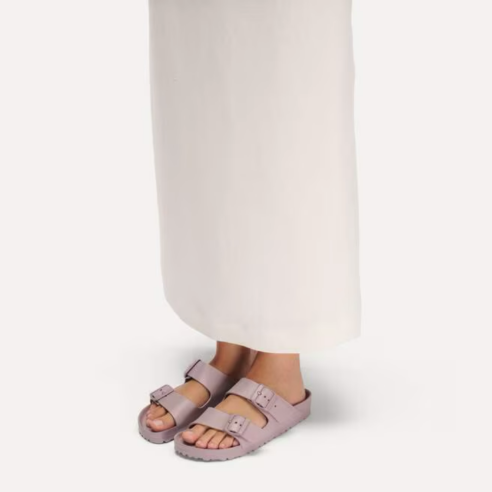 Model view of Birkenstock Arizona EVA Sandal for women.