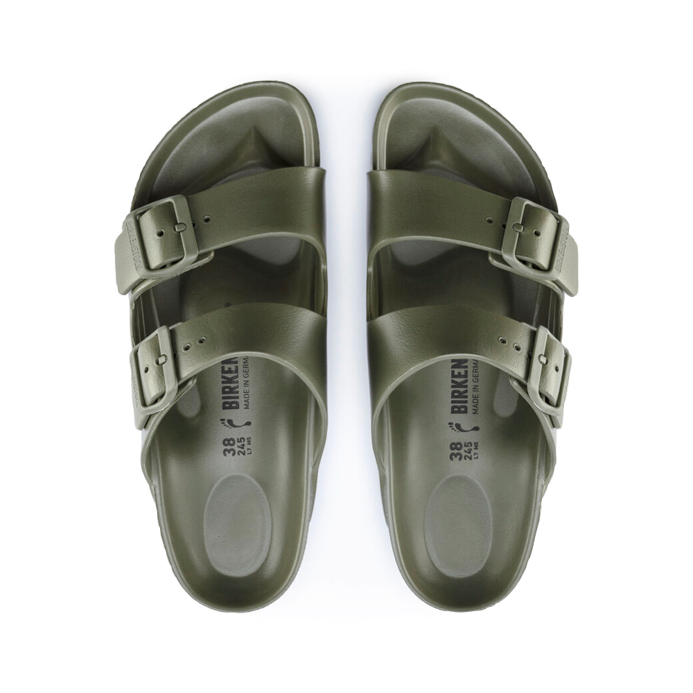 Top-down view of Birkenstock Arizona EVA Sandal for women.