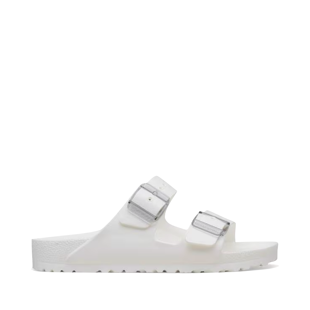 Side (right) view of Birkenstock Arizona Stealth Buckle EVA Sandal for women.