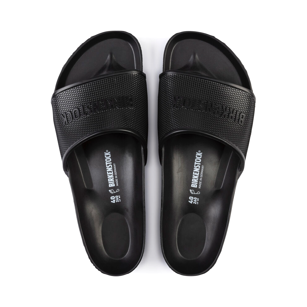Top-down view of Birkenstock Barbados EVA Slide Sandal for women.