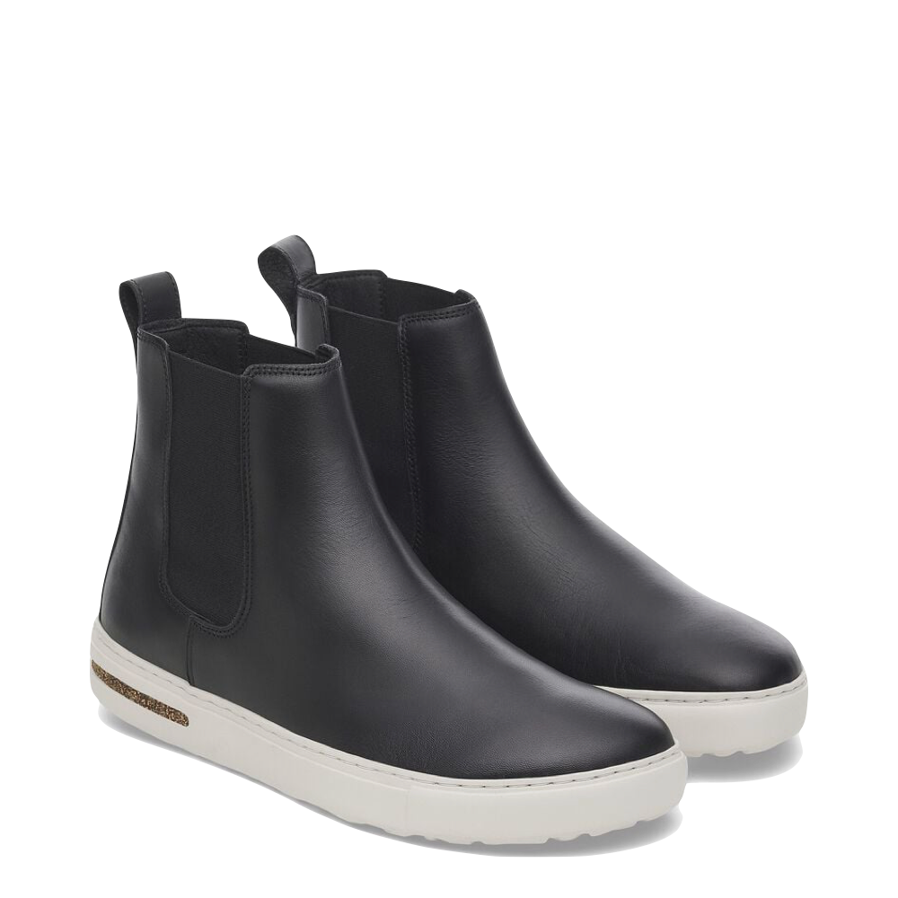 Mudguard and Toe view of Birkenstock Bend Chelsea Pull On Leather Boot for women.