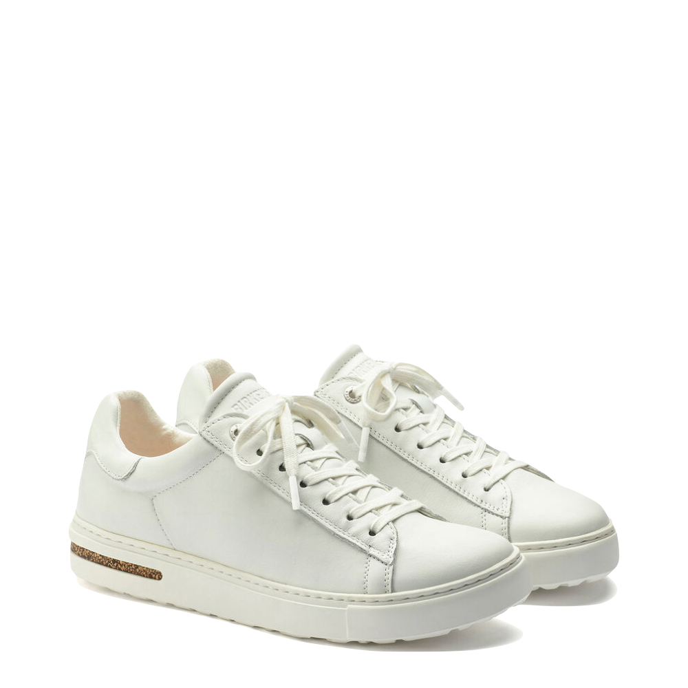 Mudguard and Toe view of Birkenstock Bend Leather Sneaker for women.