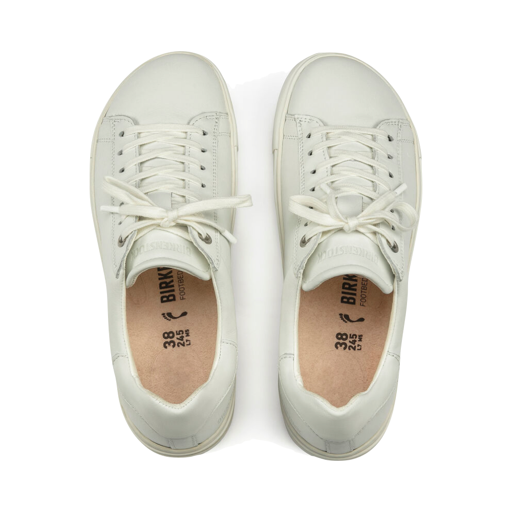 Top-down view of Birkenstock Bend Leather Sneaker for women.