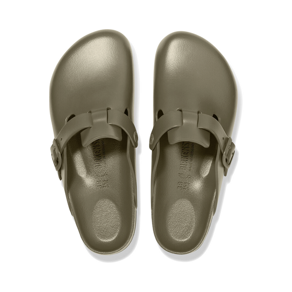 Birkenstock Women's Boston EVA Clog in Khaki Green
