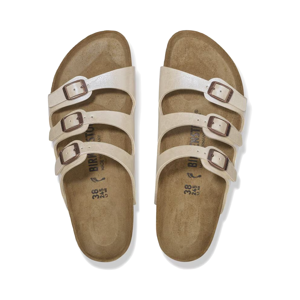 Top-down view of Birkenstock Florida Birko-Flor Sandal for women.