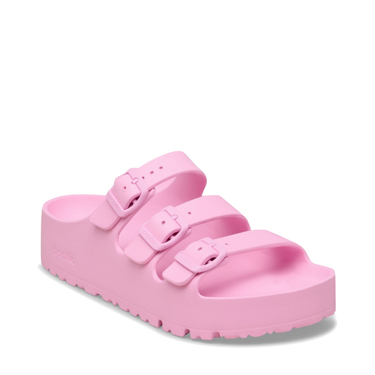 Toe view of Birkenstock Florida Flex Platform EVA Sandal for women.
