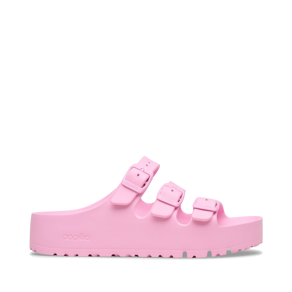 Side (right) view of Birkenstock Florida Flex Platform EVA Sandal for women.