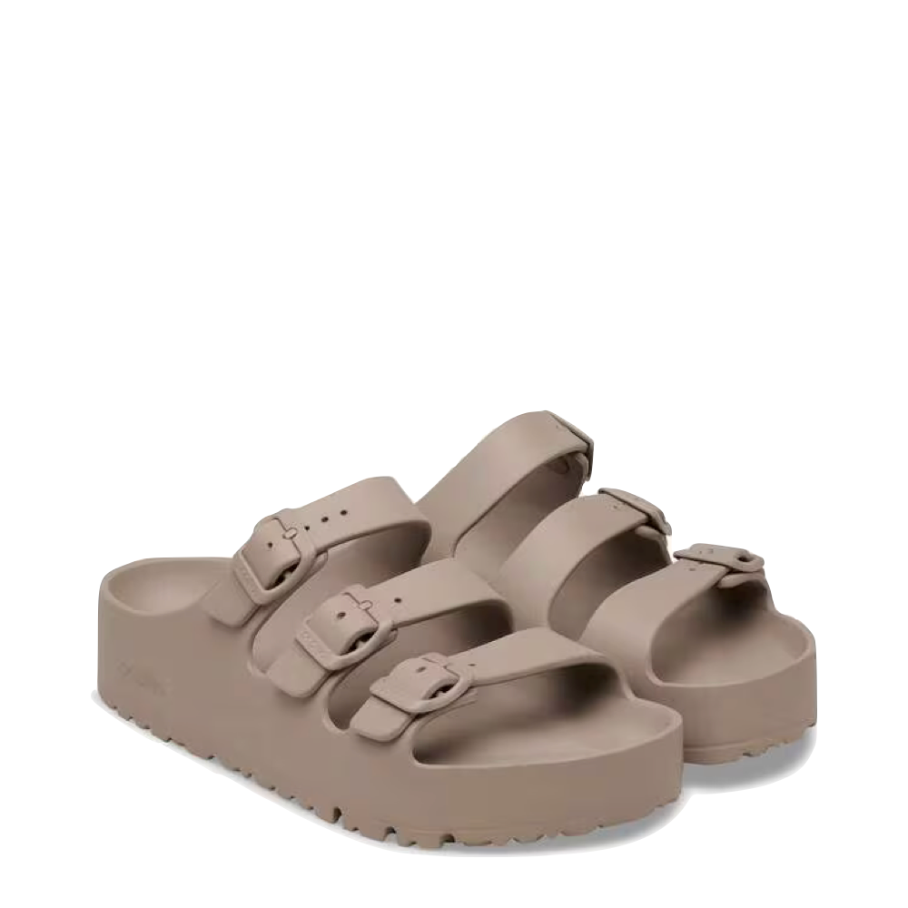 Toe view of Birkenstock Florida Flex Platform EVA Sandal for women.