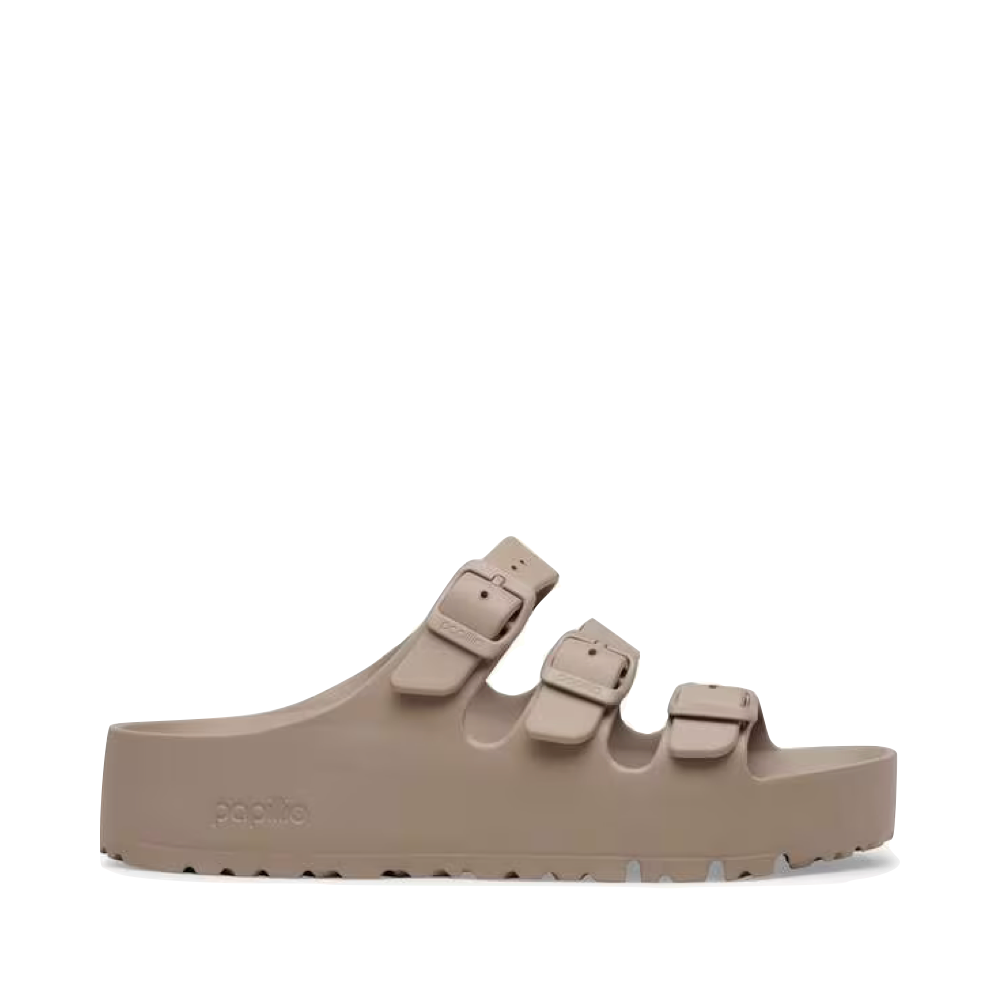 Side (right) view of Birkenstock Florida Flex Platform EVA Sandal for women.