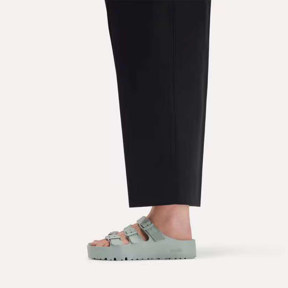 Model view of Birkenstock Florida Flex Platform EVA Sandal for women.