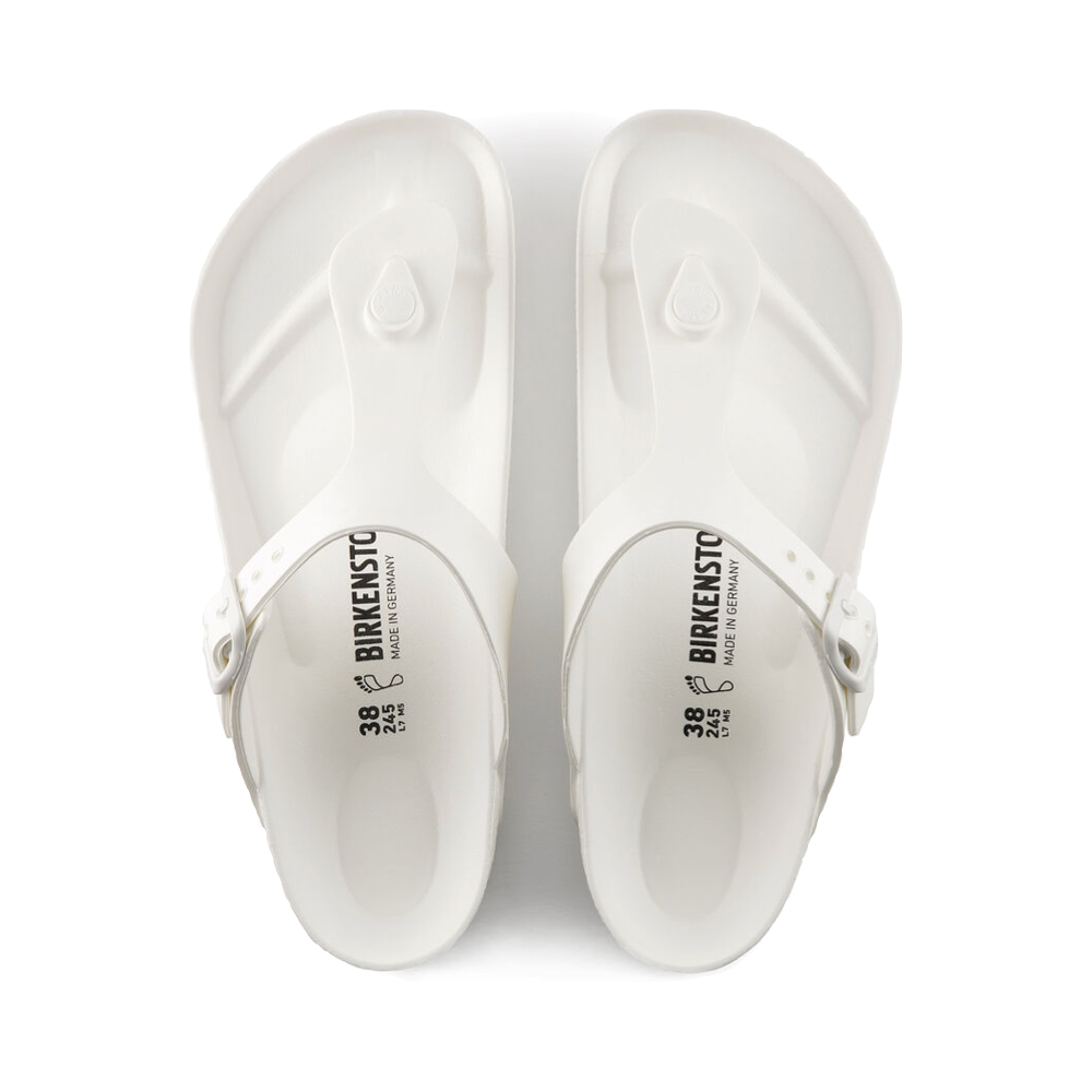 Top-down view of Birkenstock Gizeh EVA Thong Sandal for women.