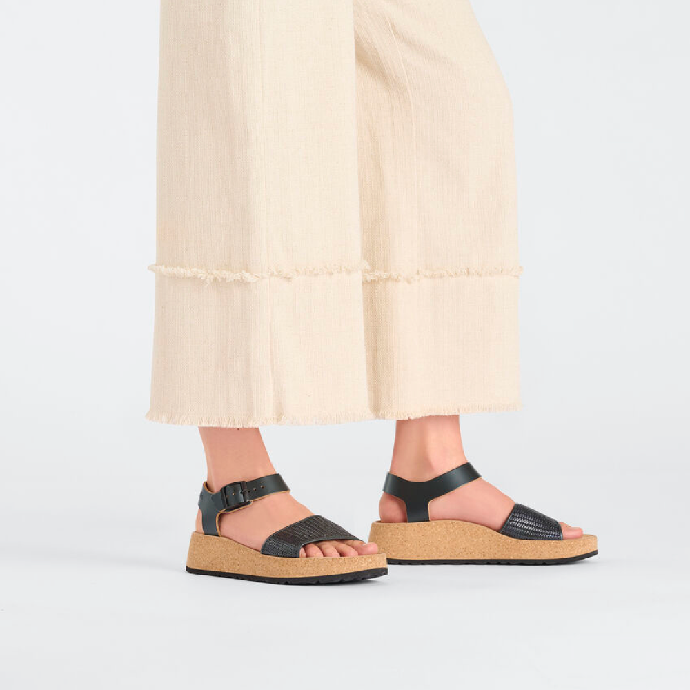 Birkenstock Women's Glenda Strap Sandal (Black)