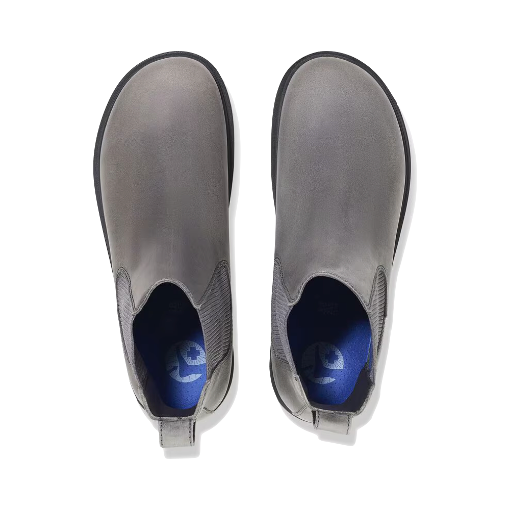 Top-down view of Birkenstock Highwood Leather Pull On Chelsea Boot for women.