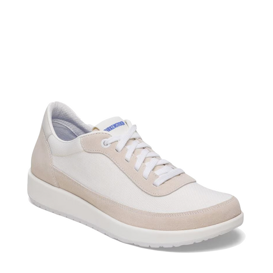 Mudguard and Toe view of Birkenstock Honnef City Sneaker for women.