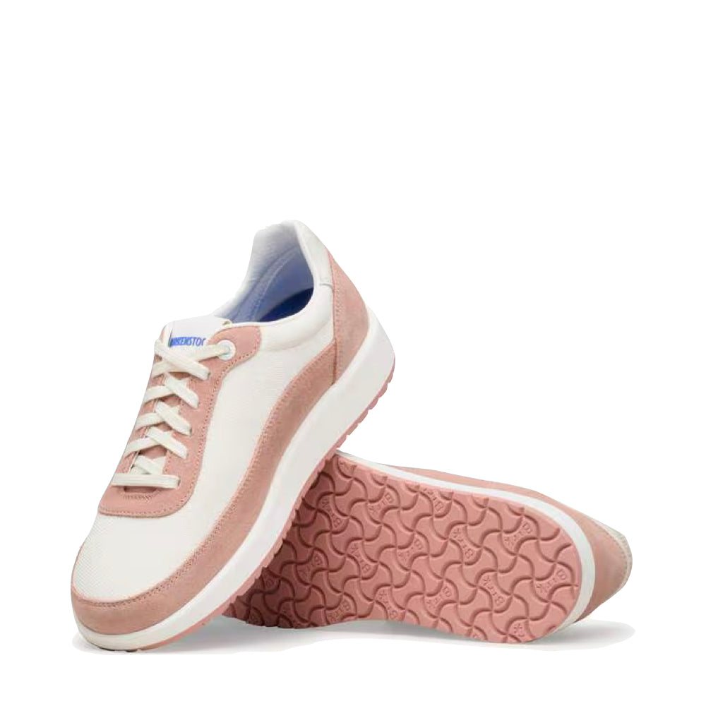 Side and bottom view of Birkenstock Honnef City Sneaker for women.