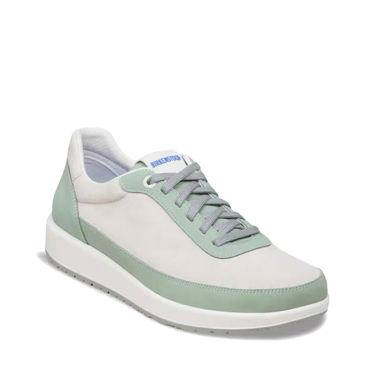 Mudguard and Toe view of Birkenstock Honnef City Sneaker for women.