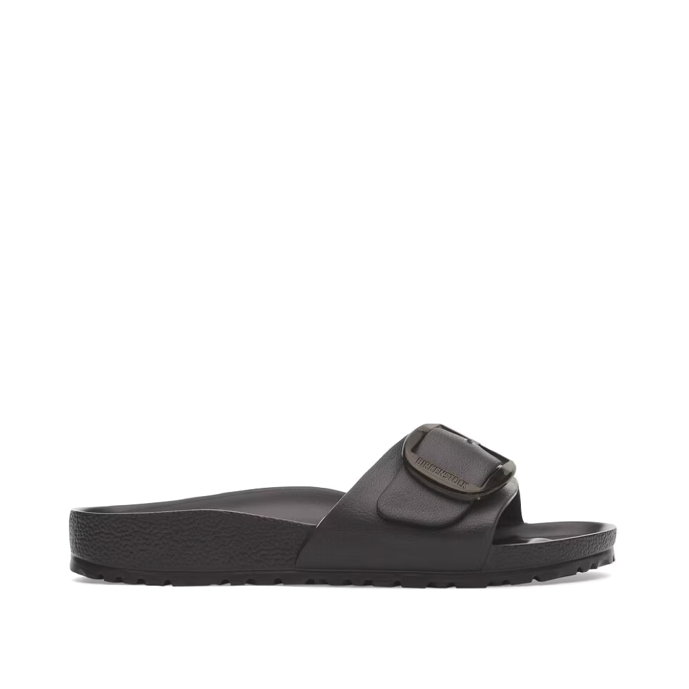 Side (right) view of Birkenstock Madrid Big Buckle EVA Sandal for women.