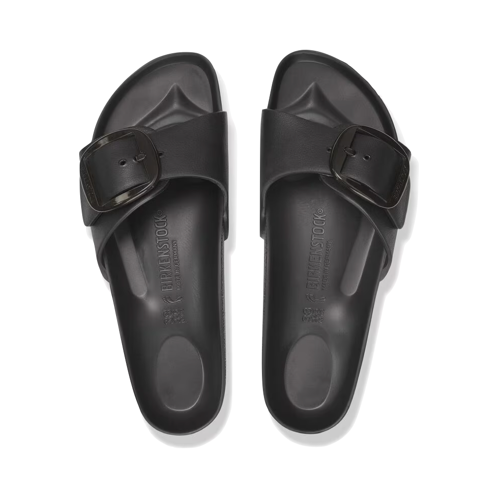 Top-down view of Birkenstock Madrid Big Buckle EVA Sandal for women.