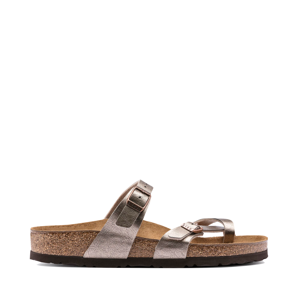 Side (right) view of Birkenstock Mayari Birko-Flor Toe Loop Sandal for women.