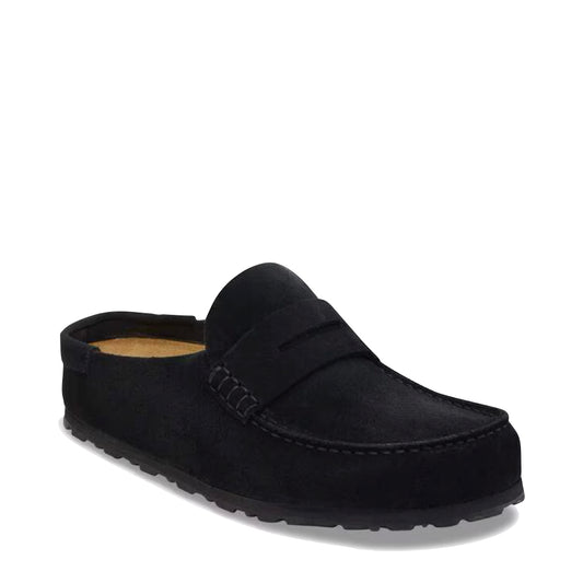 Toe view of Birkenstock Naples Wrapped Loafer Clog for women.